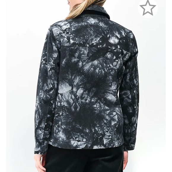 Empyre Auden Black Tie Dye Canvas Jacket Small NWT - Picture 2 of 5